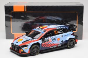 Hyundai i20 N Rally1 WRC #11 T. Neuville / M. Wydaeghe Rally Monte Carlo Winner 2024 IXO 1:18 18RMC194 Metal - imagem 6 de 6