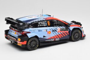 Hyundai i20 N Rally1 WRC #8 O. Tänak / M. Järveoja Rally Monte Carlo Night Version 2024 IXO 1:18 18RMC195 Metal - imagem 2 de 6