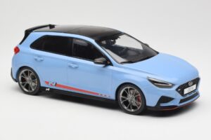 Hyundai i30 N Azul Claro MCG 1:18 MCG18503 Metal - imagem 4 de 6