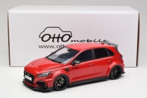 Hyundai i30 N PD Prior Design Engine Vermelho Otto 1:18 OT1112 Resina - imagem 6 de 6