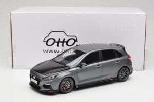 Hyundai i30 N Project C PD Shadow Grey Otto 1:18 OT1060 Resina - imagem 6 de 6
