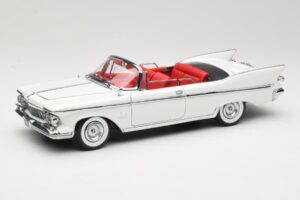 Imperial Crown Cabriolet Branco Road Signature 1:18 20138 Metal