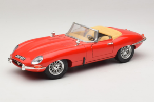 Jaguar E-Type Series 1 Cabriolet Vermelho Bburago 1:18 3038 Metal