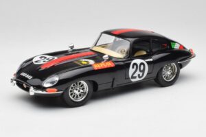 Jaguar E-Type #29 Preto Bburago 1:18 3018-M4 Metal