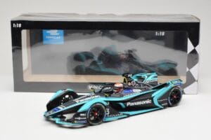 Jaguar I-Type 3 Panasonic Jaguar Racing #3 N. Piquet Jr. Formula E Season 5 2019 Minichamps 1:18 114180003 Metal - imagem 6 de 6