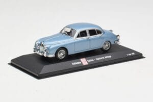 Jaguar Mk II Blue Metallic Minichamps 1:43 433130604 Metal - imagem 2 de 4