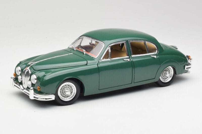 Jaguar Mk II British Racing Verde Maisto 1:18 50287 Metal