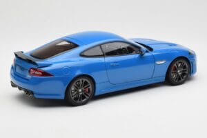Jaguar XKR-S X150 French Racing Azul AUTOart 1:18 73641 Metal - imagem 3 de 8