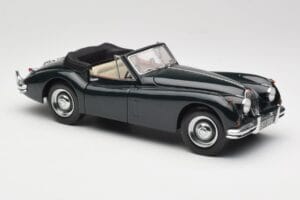 Jaguar XK140 Drophead Coupe Preto Sun Star 1:18 2802 Metal - imagem 6 de 8