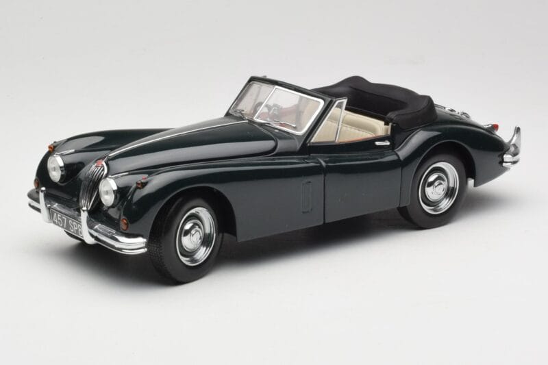Jaguar XK140 Drophead Coupe Preto Sun Star 1:18 2802 Metal
