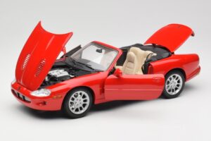 Jaguar XKR X100 Vermelho Maisto 1:18 50330 Metal - imagem 2 de 8