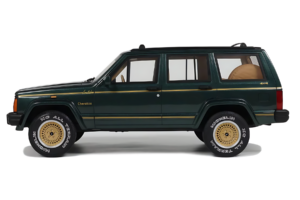 Jeep Cherokee XJ Limited Hunter Green Otto 1:18 OT1204 Resina - imagem 2 de 5