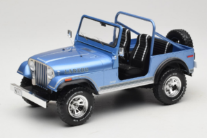 Jeep CJ-7 Laredo Azul MCG 1:18 MCG18553 Metal
