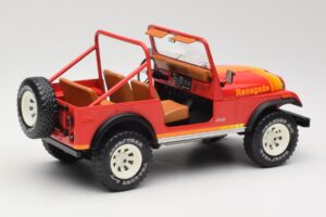 Jeep CJ-7 Renegade Vermelho MCG 1:18 MCG18110 Metal - imagem 2 de 6