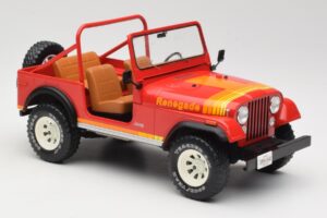 Jeep CJ-7 Renegade Vermelho MCG 1:18 MCG18110 Metal - imagem 4 de 6