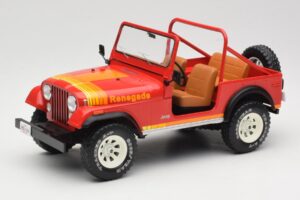 Jeep CJ-7 Renegade Vermelho MCG 1:18 MCG18110 Metal