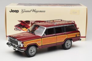 Jeep Grand Wagoneer Classic Vermelho AUTOart 1:18 74002 Metal - imagem 8 de 8