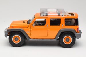 Jeep Rescue Concept Laranja Maisto 1:18 36699 Metal - imagem 4 de 8
