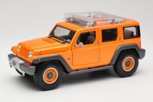 Jeep Rescue Concept Laranja Maisto 1:18 36699 Metal