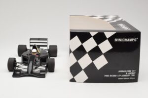 Jordan Ford 191 #32 B. Gachot Paul Ricard Test 15 January 1991 Minichamps 1:18 110910199 Metal - imagem 6 de 6
