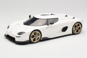 Koenigsegg CC850 Crystal White GT Spirit 1:18 GT903 Resina