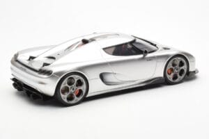Koenigsegg CC850 Moon Silver GT Spirit 1:18 GT452 Resina - imagem 2 de 6