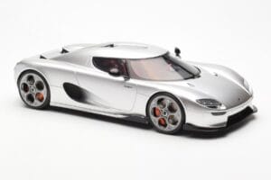 Koenigsegg CC850 Moon Silver GT Spirit 1:18 GT452 Resina - imagem 4 de 6