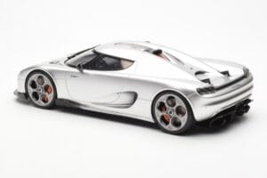 Koenigsegg CC850 Moon Silver GT Spirit 1:18 GT452 Resina - imagem 5 de 6
