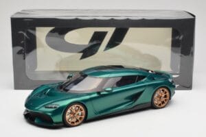 Koenigsegg Gemera Racing Green GT Spirit 1:18 GT888 Resina - imagem 5 de 5