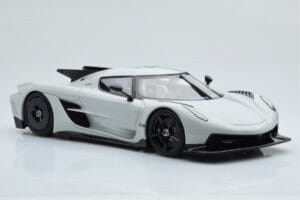 Koenigsegg Jesko Absolut Cinzento GT Spirit 1:18 GT412 Resina - imagem 4 de 6
