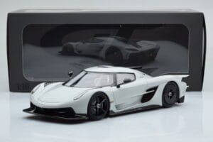 Koenigsegg Jesko Absolut Cinzento GT Spirit 1:18 GT412 Resina - imagem 6 de 6