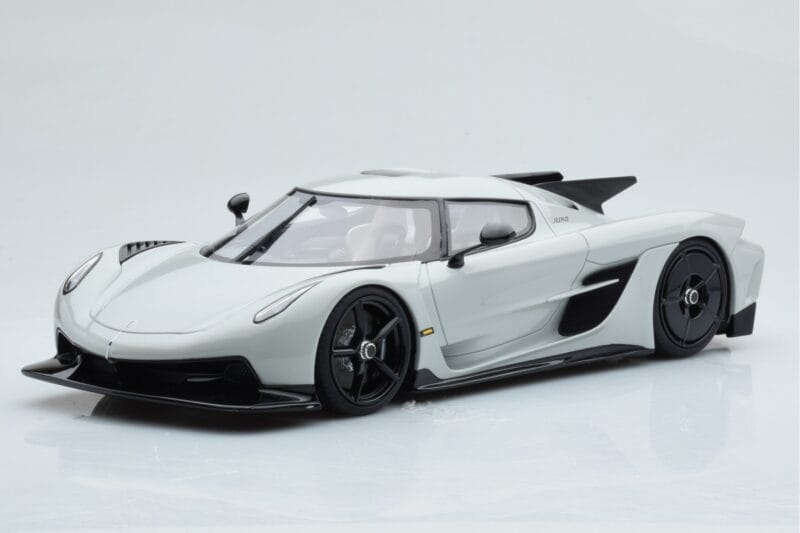 Koenigsegg Jesko Absolut Cinzento GT Spirit 1:18 GT412 Resina