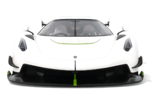 Koenigsegg Jesko Pearl White GT Spirit 1:8 GTS801301 Resina - imagem 4 de 5