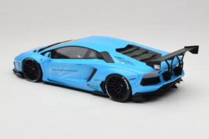 Lamborghini Aventador Liberty Walk Azul GT Spirit 1:18 GT073 Resina - imagem 5 de 6