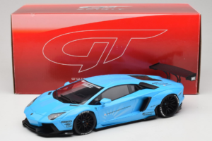 Lamborghini Aventador Liberty Walk Azul GT Spirit 1:18 GT073 Resina - imagem 6 de 6