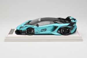 Lamborghini Aventador Liberty Walk LB-Silhouette WORKS GT Evo Verde Menta IVY 1:18 REMC001 Resina
