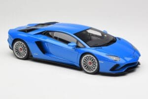 Lamborghini Aventador S LP740-4 Blue Nila AUTOart 1:18 79134 Metal - imagem 6 de 8
