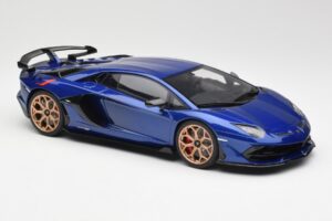 Lamborghini Aventador SVJ Azul GT Spirit 1:18 GTS18512BL Resina - imagem 4 de 6