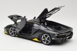 Lamborghini Centenario Cinzento Maisto 1:18 31386-M1 Metal - imagem 5 de 8