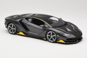 Lamborghini Centenario Cinzento Maisto 1:18 31386-M1 Metal - imagem 6 de 8