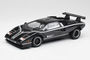Lamborghini Countach LP500S Preto Kyosho 1:18 08326K Metal