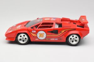 Lamborghini Countach Vermelho Bburago 1:18 3047 Metal - imagem 4 de 8