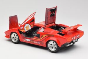 Lamborghini Countach Vermelho Bburago 1:18 3047 Metal - imagem 5 de 8