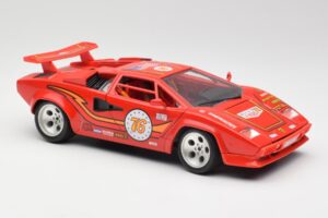 Lamborghini Countach Vermelho Bburago 1:18 3047 Metal - imagem 6 de 8