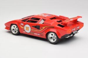 Lamborghini Countach Vermelho Bburago 1:18 3047 Metal - imagem 7 de 8