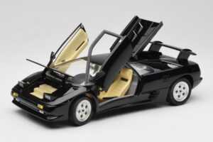 Lamborghini Diablo Preto Mira 1:18 6107 Metal - imagem 2 de 8