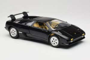 Lamborghini Diablo Preto Mira 1:18 6107 Metal - imagem 6 de 8