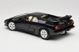 Lamborghini Diablo Preto Mira 1:18 6107 Metal - imagem 7 de 8