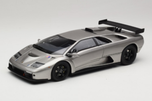 Lamborghini Diablo GT-R Prateado Kyosho 1:18 KSR18509S Resina