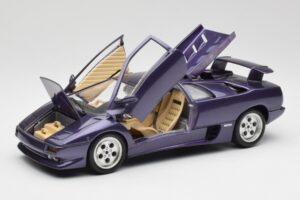 Lamborghini Diablo Roxo Maisto 1:18 3028 Metal - imagem 2 de 8